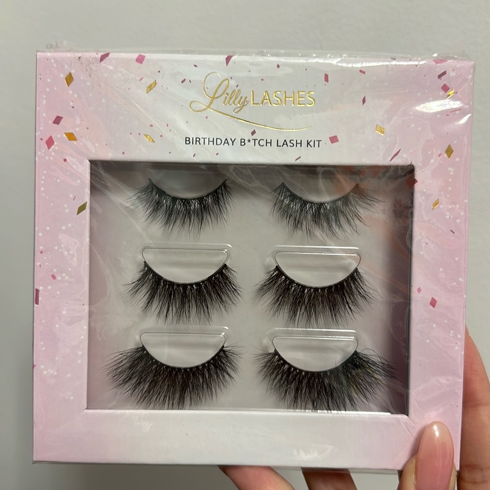 Lilly Lashes Birthday B*tch Lash Kit